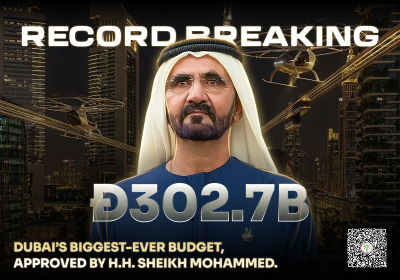 Dubai has officially approved its biggest budget in history